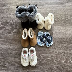 Toddler Girls Shoes Bundle | Adidas Sneakers, Boots & Sandals